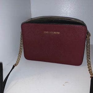 Burgundy MK crossbody!